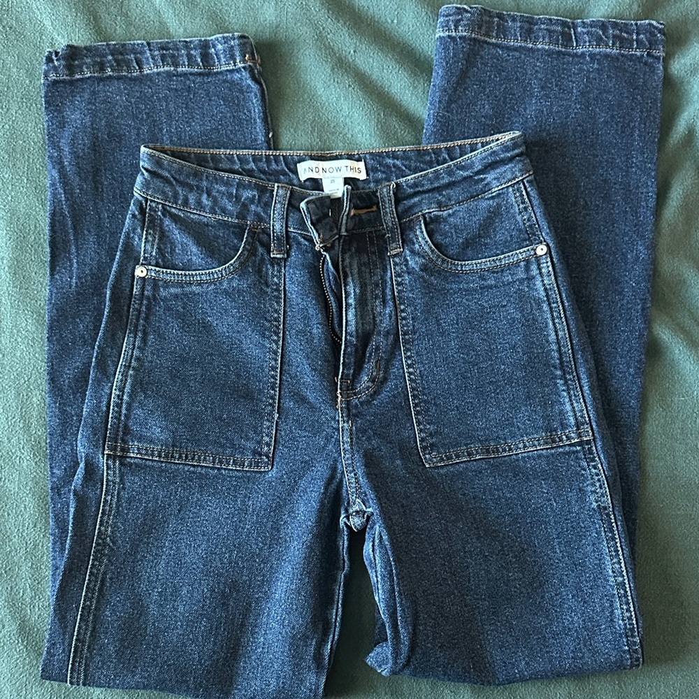 High rise jeans